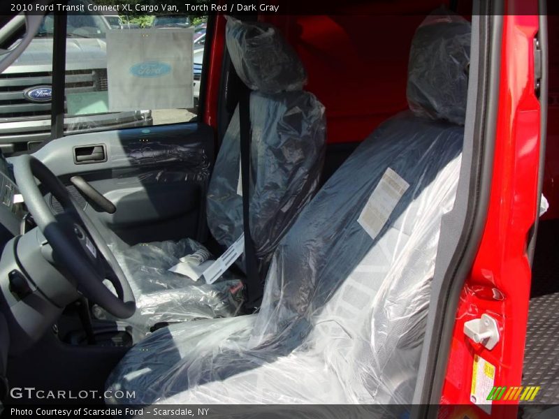 Torch Red / Dark Gray 2010 Ford Transit Connect XL Cargo Van