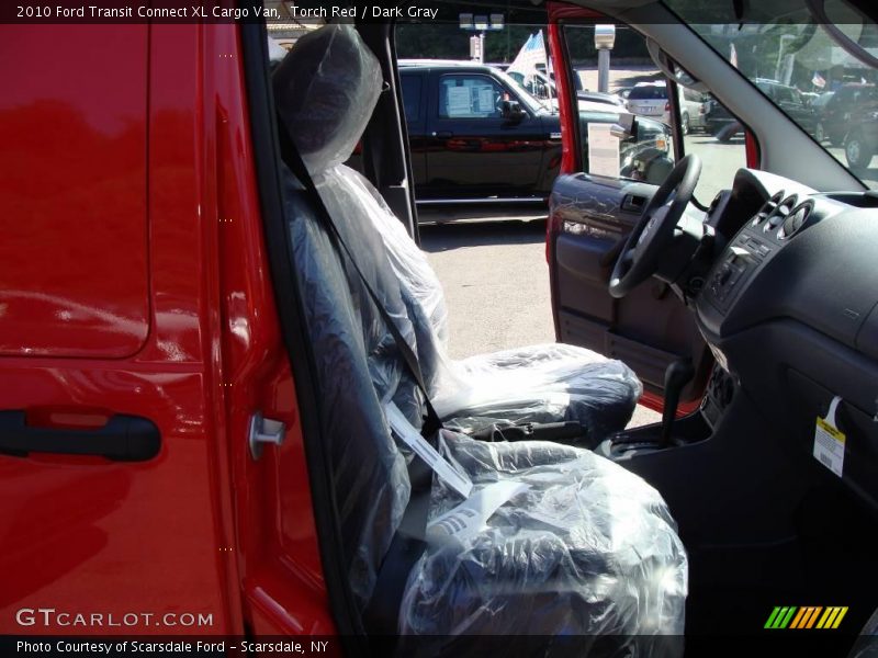Torch Red / Dark Gray 2010 Ford Transit Connect XL Cargo Van