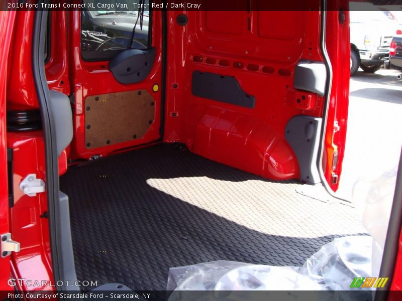 Torch Red / Dark Gray 2010 Ford Transit Connect XL Cargo Van