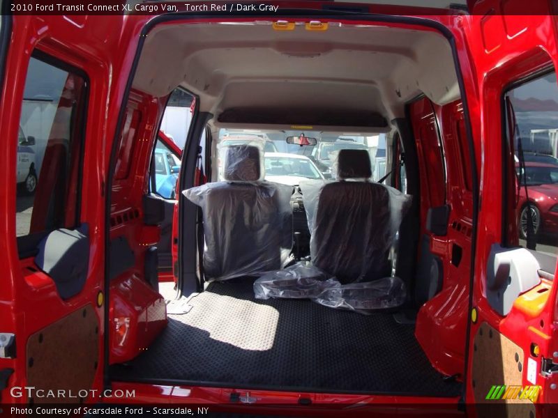Torch Red / Dark Gray 2010 Ford Transit Connect XL Cargo Van