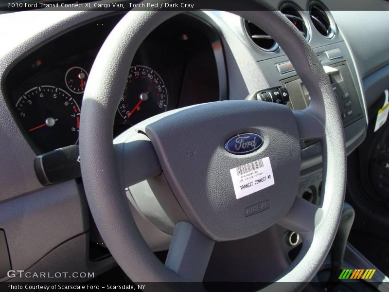 Torch Red / Dark Gray 2010 Ford Transit Connect XL Cargo Van