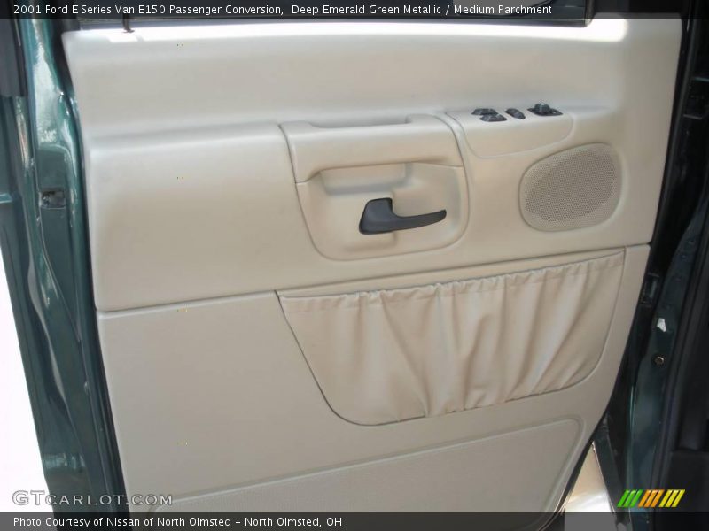 Deep Emerald Green Metallic / Medium Parchment 2001 Ford E Series Van E150 Passenger Conversion