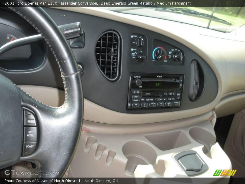 Deep Emerald Green Metallic / Medium Parchment 2001 Ford E Series Van E150 Passenger Conversion