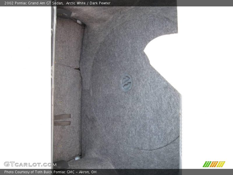 Arctic White / Dark Pewter 2002 Pontiac Grand Am GT Sedan