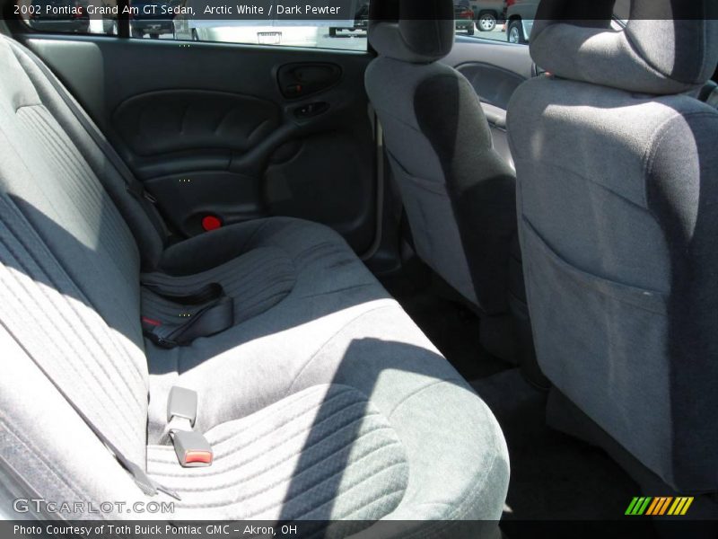 Arctic White / Dark Pewter 2002 Pontiac Grand Am GT Sedan