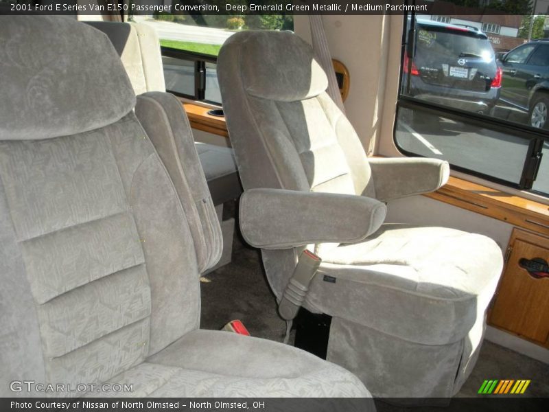 Deep Emerald Green Metallic / Medium Parchment 2001 Ford E Series Van E150 Passenger Conversion