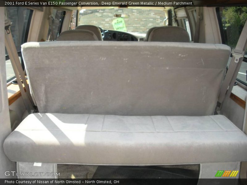 Deep Emerald Green Metallic / Medium Parchment 2001 Ford E Series Van E150 Passenger Conversion