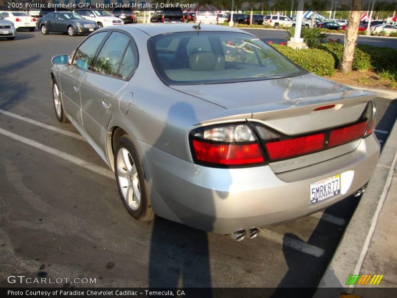 Liquid Silver Metallic / Dark Pewter 2005 Pontiac Bonneville GXP