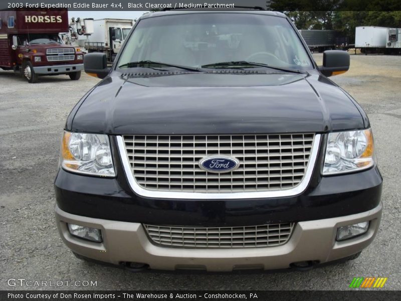 Black Clearcoat / Medium Parchment 2003 Ford Expedition Eddie Bauer 4x4