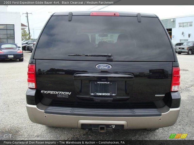 Black Clearcoat / Medium Parchment 2003 Ford Expedition Eddie Bauer 4x4