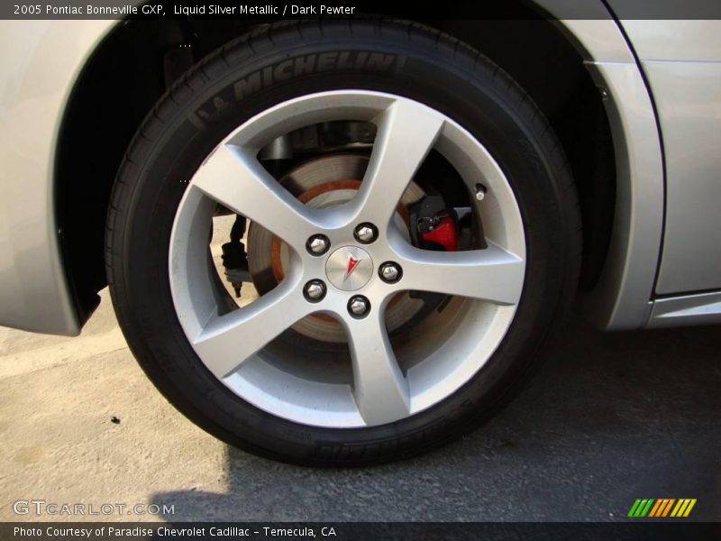 Liquid Silver Metallic / Dark Pewter 2005 Pontiac Bonneville GXP