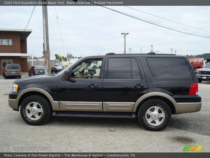 Black Clearcoat / Medium Parchment 2003 Ford Expedition Eddie Bauer 4x4
