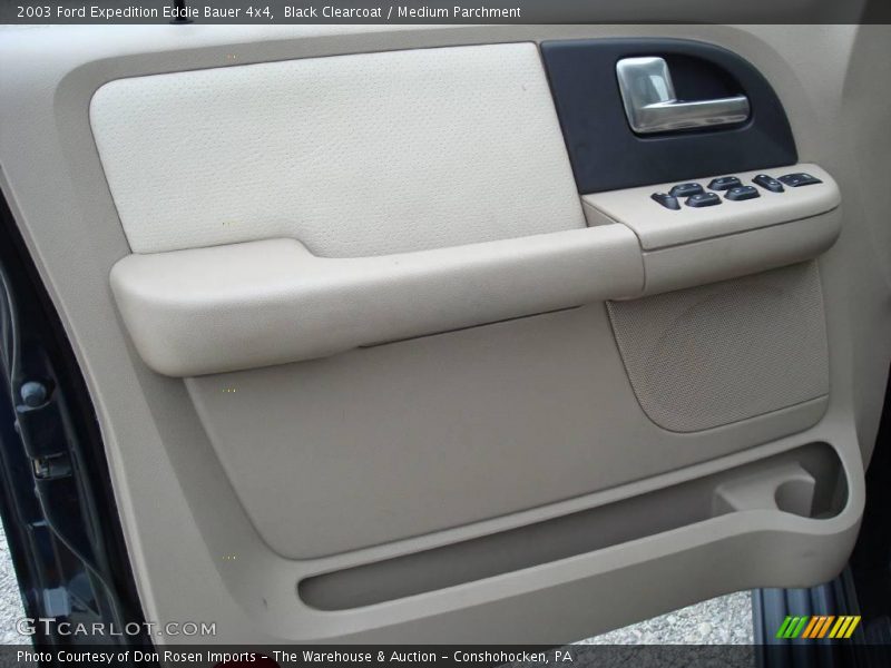 Black Clearcoat / Medium Parchment 2003 Ford Expedition Eddie Bauer 4x4