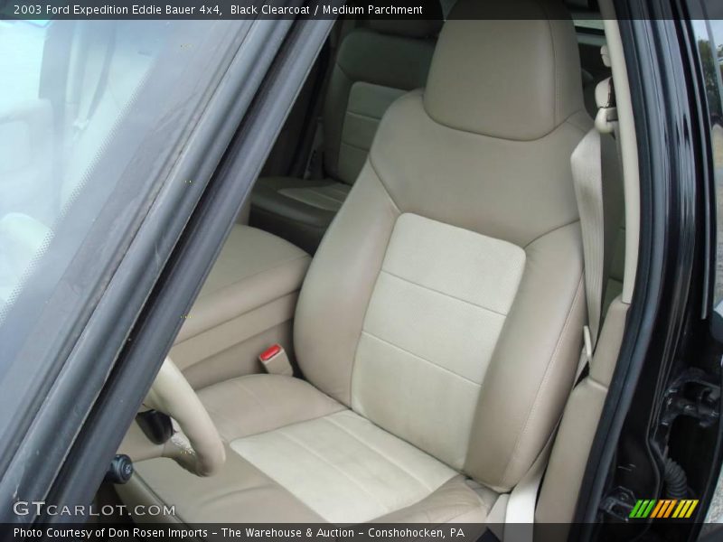 Black Clearcoat / Medium Parchment 2003 Ford Expedition Eddie Bauer 4x4