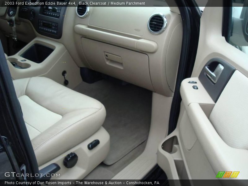 Black Clearcoat / Medium Parchment 2003 Ford Expedition Eddie Bauer 4x4