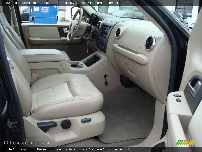 Black Clearcoat / Medium Parchment 2003 Ford Expedition Eddie Bauer 4x4