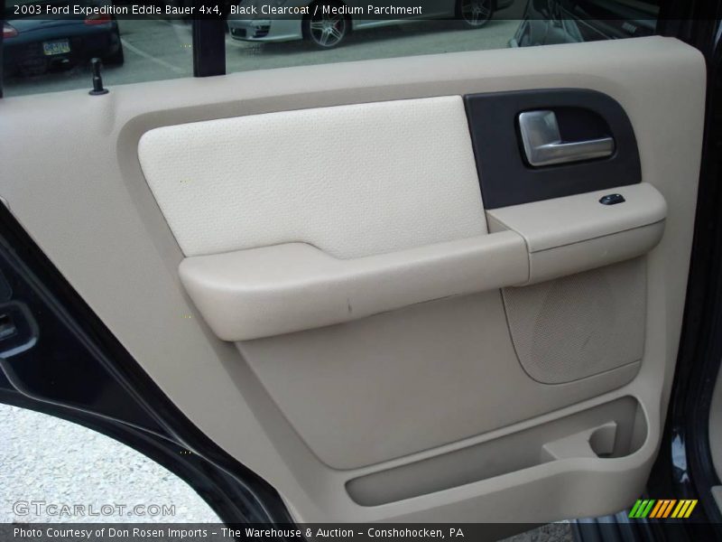 Black Clearcoat / Medium Parchment 2003 Ford Expedition Eddie Bauer 4x4