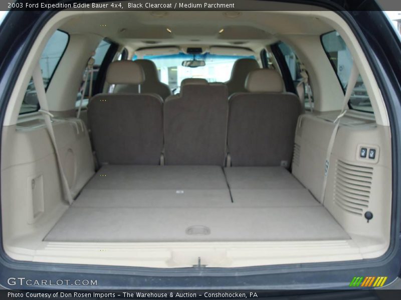 Black Clearcoat / Medium Parchment 2003 Ford Expedition Eddie Bauer 4x4