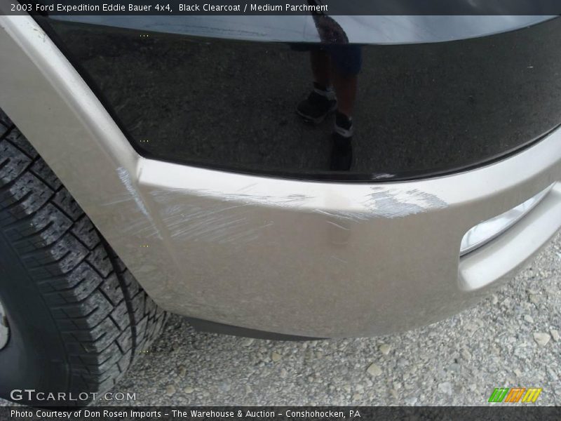 Black Clearcoat / Medium Parchment 2003 Ford Expedition Eddie Bauer 4x4