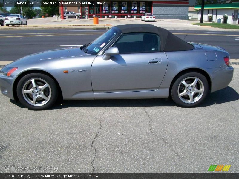 Silverstone Metallic / Black 2003 Honda S2000 Roadster