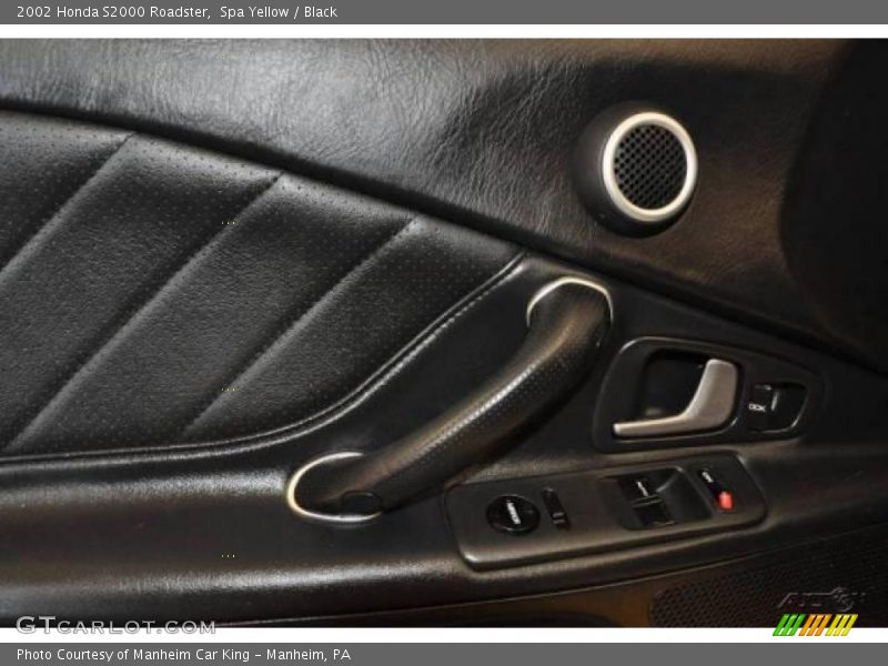 Spa Yellow / Black 2002 Honda S2000 Roadster