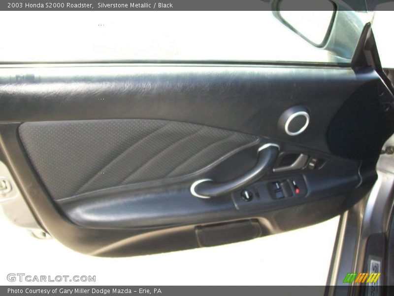 Silverstone Metallic / Black 2003 Honda S2000 Roadster