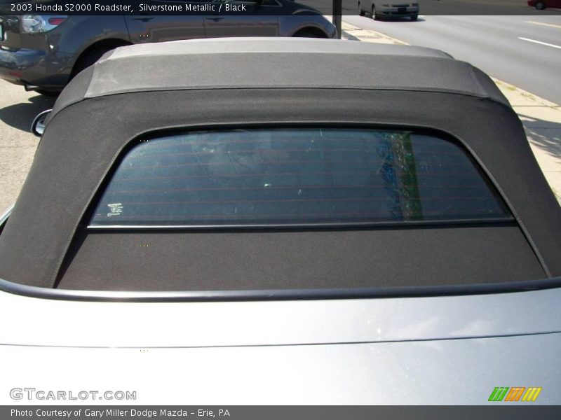 Silverstone Metallic / Black 2003 Honda S2000 Roadster
