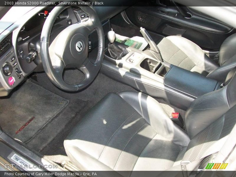 Silverstone Metallic / Black 2003 Honda S2000 Roadster