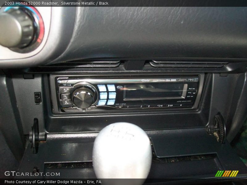 Silverstone Metallic / Black 2003 Honda S2000 Roadster