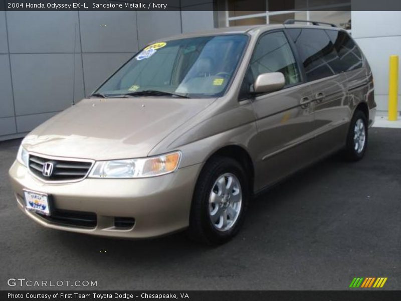 Sandstone Metallic / Ivory 2004 Honda Odyssey EX-L