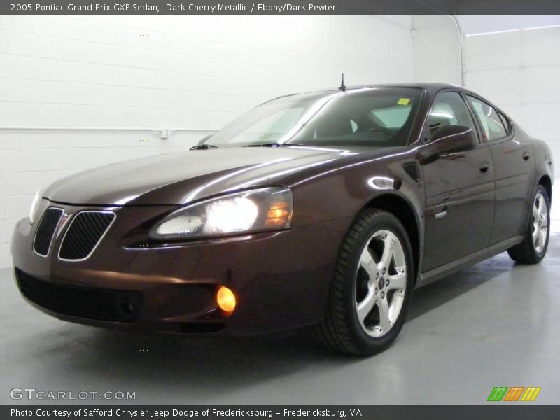 Dark Cherry Metallic / Ebony/Dark Pewter 2005 Pontiac Grand Prix GXP Sedan