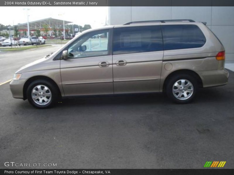 Sandstone Metallic / Ivory 2004 Honda Odyssey EX-L