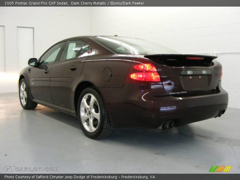 Dark Cherry Metallic / Ebony/Dark Pewter 2005 Pontiac Grand Prix GXP Sedan