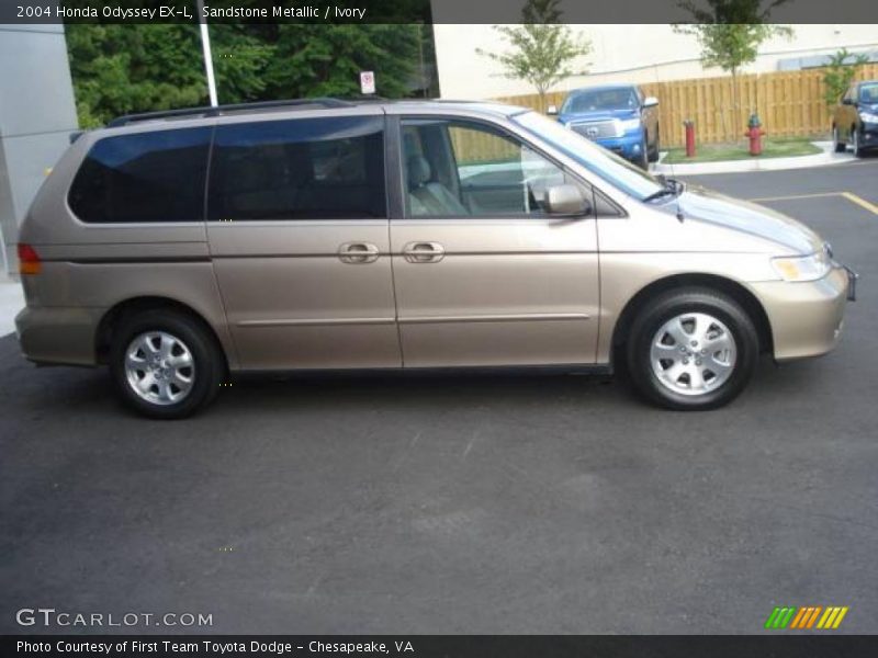 Sandstone Metallic / Ivory 2004 Honda Odyssey EX-L