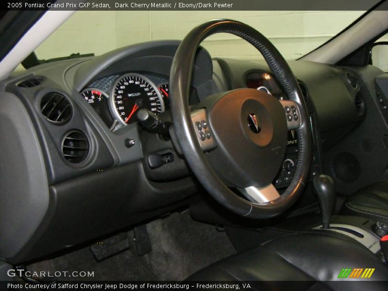 Dark Cherry Metallic / Ebony/Dark Pewter 2005 Pontiac Grand Prix GXP Sedan