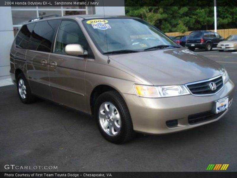 Sandstone Metallic / Ivory 2004 Honda Odyssey EX-L