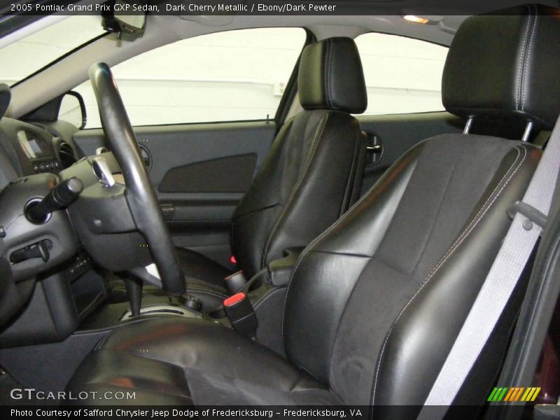Dark Cherry Metallic / Ebony/Dark Pewter 2005 Pontiac Grand Prix GXP Sedan