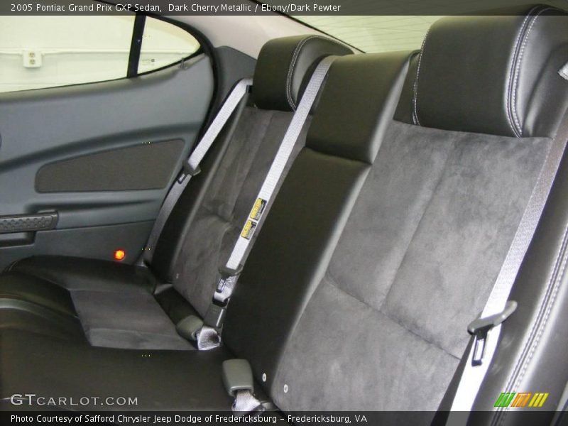 Dark Cherry Metallic / Ebony/Dark Pewter 2005 Pontiac Grand Prix GXP Sedan