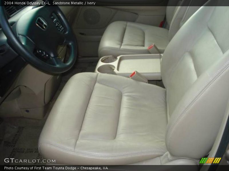 Sandstone Metallic / Ivory 2004 Honda Odyssey EX-L