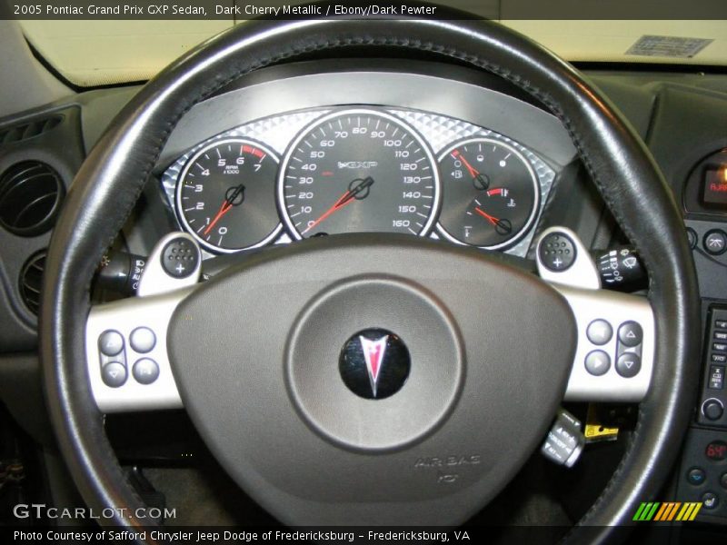 Dark Cherry Metallic / Ebony/Dark Pewter 2005 Pontiac Grand Prix GXP Sedan