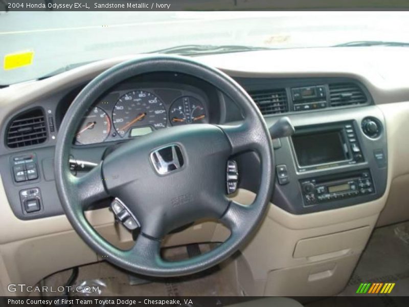 Sandstone Metallic / Ivory 2004 Honda Odyssey EX-L