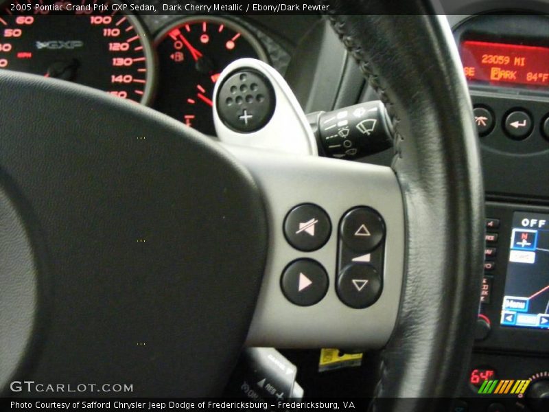 Dark Cherry Metallic / Ebony/Dark Pewter 2005 Pontiac Grand Prix GXP Sedan