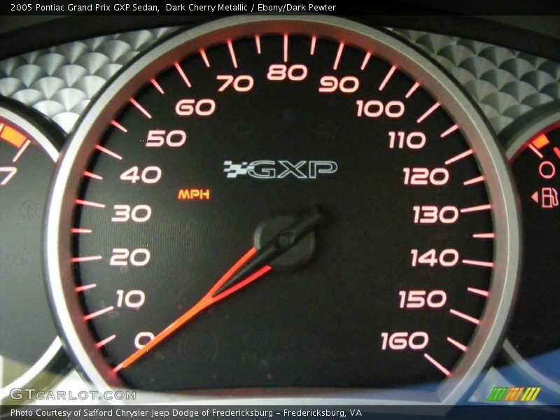 Dark Cherry Metallic / Ebony/Dark Pewter 2005 Pontiac Grand Prix GXP Sedan