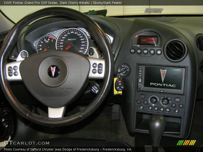 Dark Cherry Metallic / Ebony/Dark Pewter 2005 Pontiac Grand Prix GXP Sedan