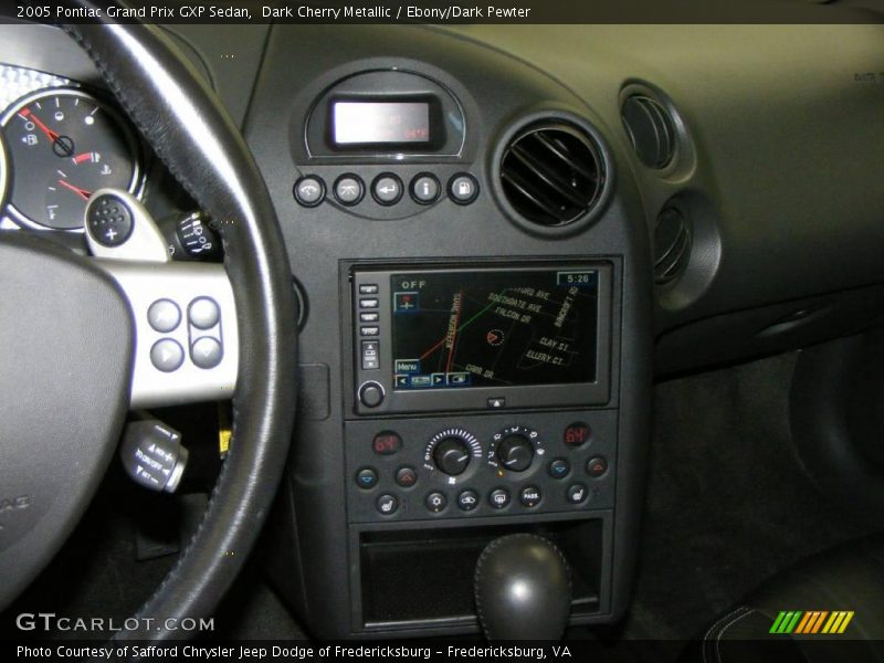 Dark Cherry Metallic / Ebony/Dark Pewter 2005 Pontiac Grand Prix GXP Sedan