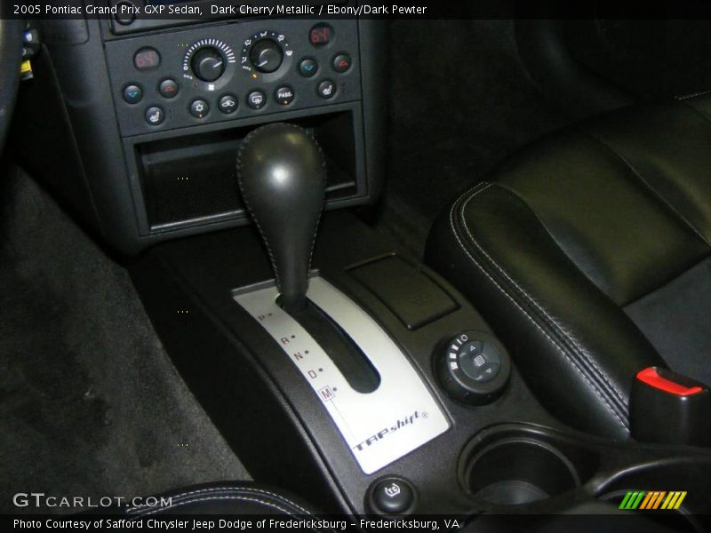 Dark Cherry Metallic / Ebony/Dark Pewter 2005 Pontiac Grand Prix GXP Sedan