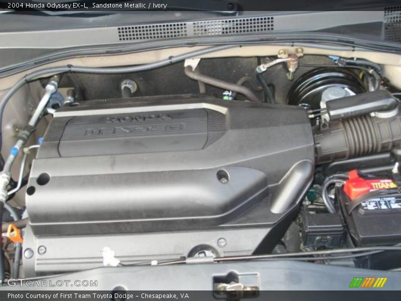 Sandstone Metallic / Ivory 2004 Honda Odyssey EX-L
