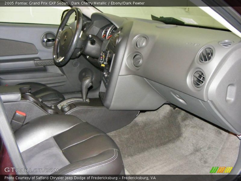 Dark Cherry Metallic / Ebony/Dark Pewter 2005 Pontiac Grand Prix GXP Sedan