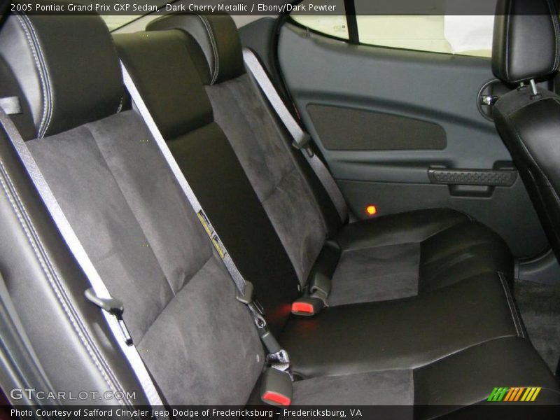 Dark Cherry Metallic / Ebony/Dark Pewter 2005 Pontiac Grand Prix GXP Sedan