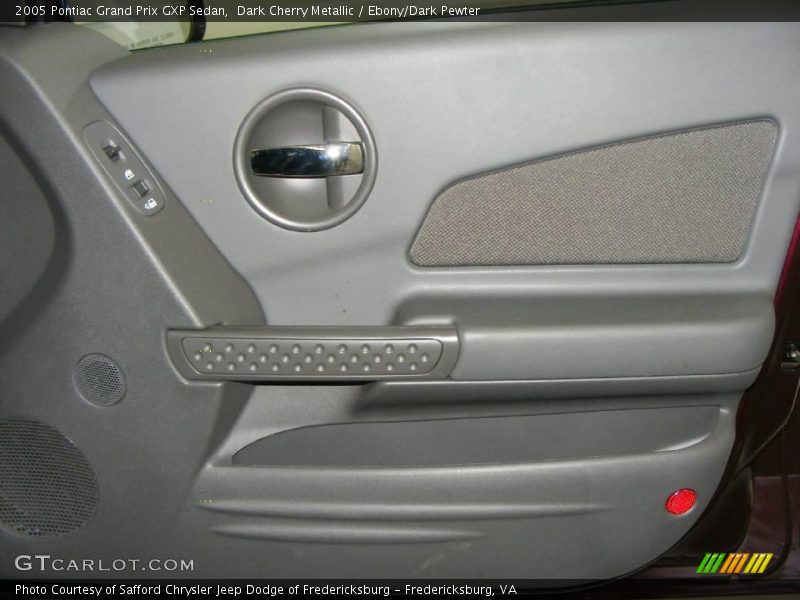 Dark Cherry Metallic / Ebony/Dark Pewter 2005 Pontiac Grand Prix GXP Sedan